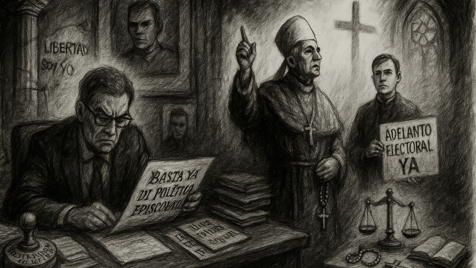Bolaños, la cruz y la mordaza