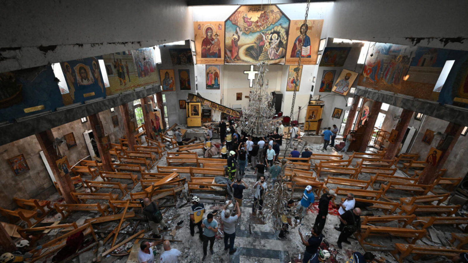 El Patriarcado de Jerusalén condena "la masacre de inocentes" ocurrida en una iglesia en Damasco por un atentado suicida