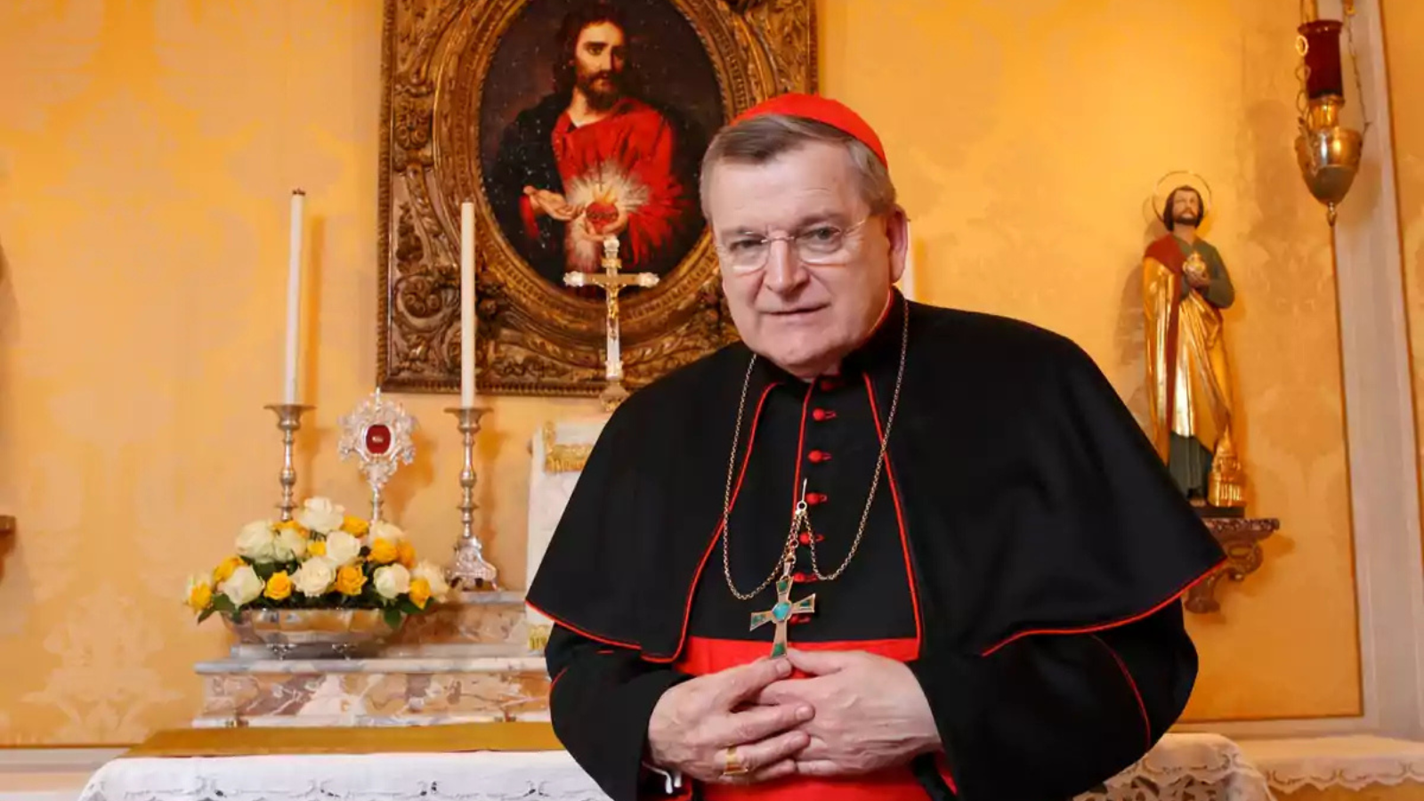 El Cardenal Burke exalta el amor redentor de Cristo en la Solemnidad del Sagrado Corazón de Jesús