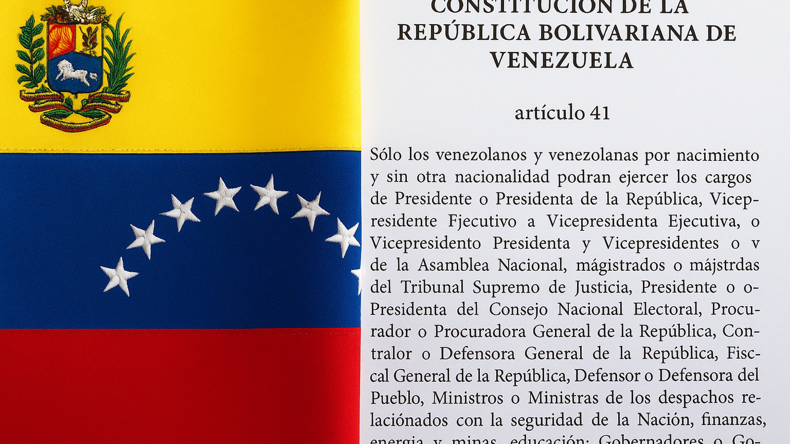 La Constitución de Venezuela y el lenguaje inclusivo

