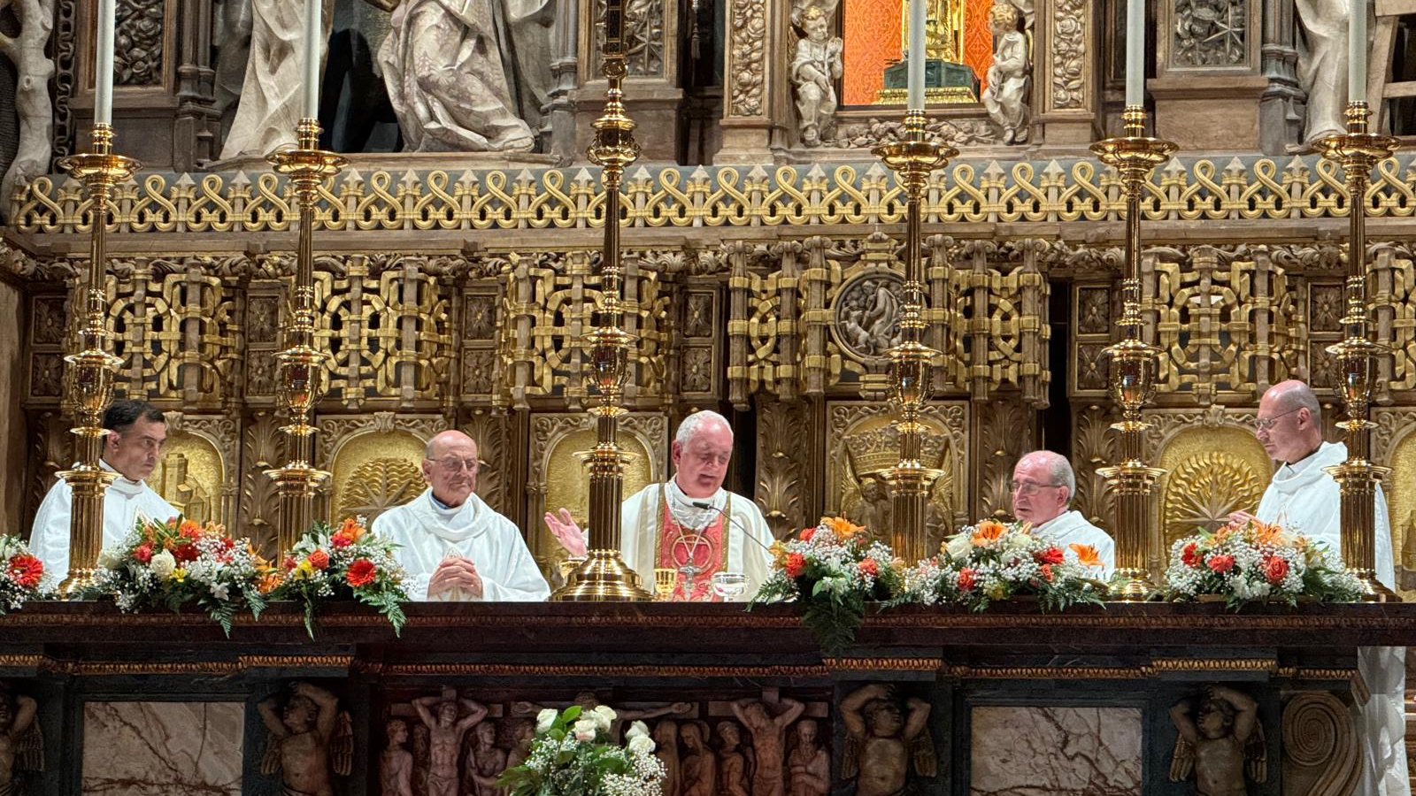 Misa del 50º aniversario de Torreciudad con presencia del obispo de Barbastro y sin el prelado del Opus Dei