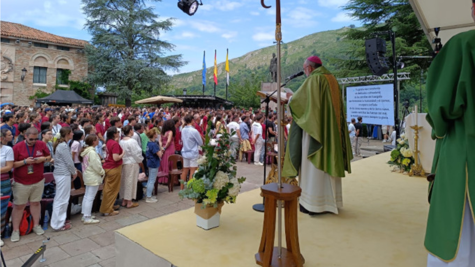 Jesús Sanz alerta del peligro de la pornografía desde Covadonga: &quot;Mata el alma y pervierte la mirada robando el horizonte de la pureza y la esperanza&quot;