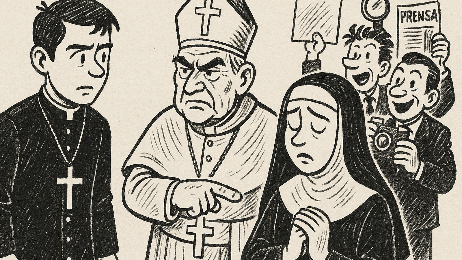 De monjas, abusos, cardenales y progres: Crónica negra con púrpura y sotana