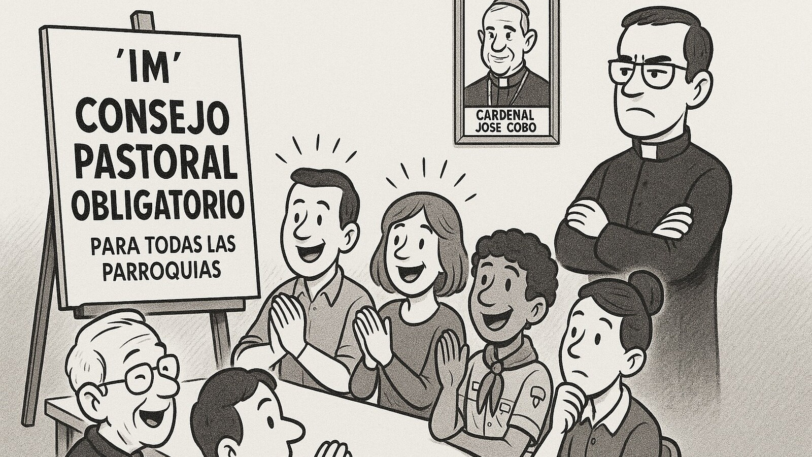 Cobo impone el ‘sínodo permanente’: consejos pastorales obligatorios, párrocos en minoría