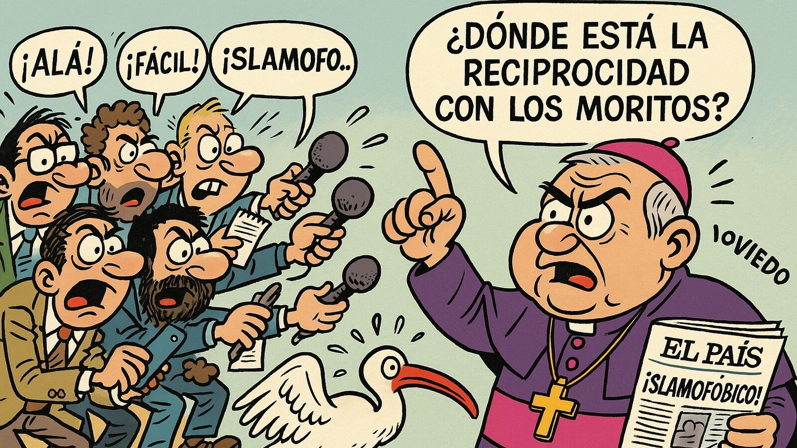 Moritos, mitras y morro: en defensa del arzobispo de Oviedo