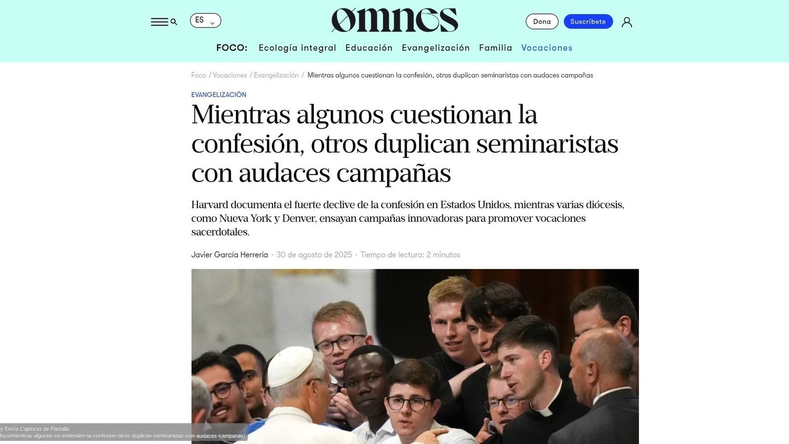 El Vaticano abre sus puertas a 1.000 peregrinos LGBTQ en el Año Jubilar