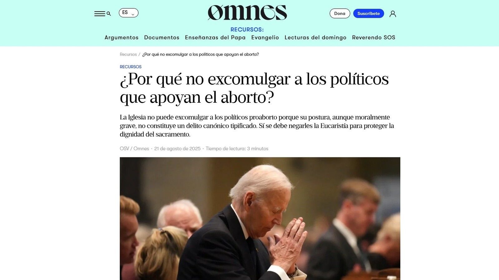 La Iglesia no excomulgará a políticos que apoyen el aborto