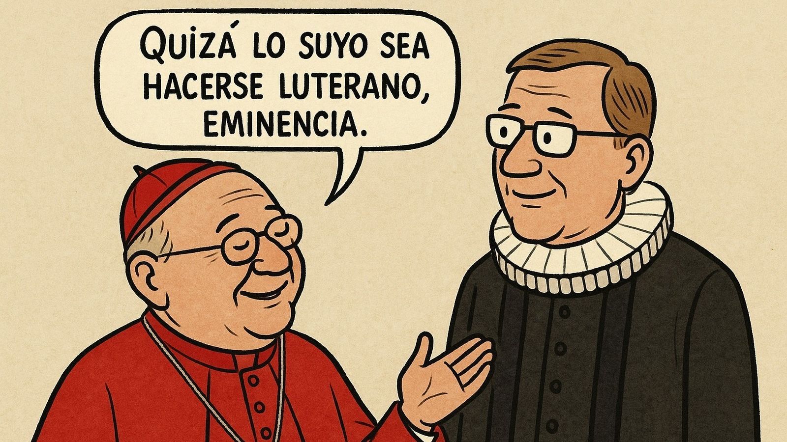 ¿Un cardenal católico en misa ecuménica?