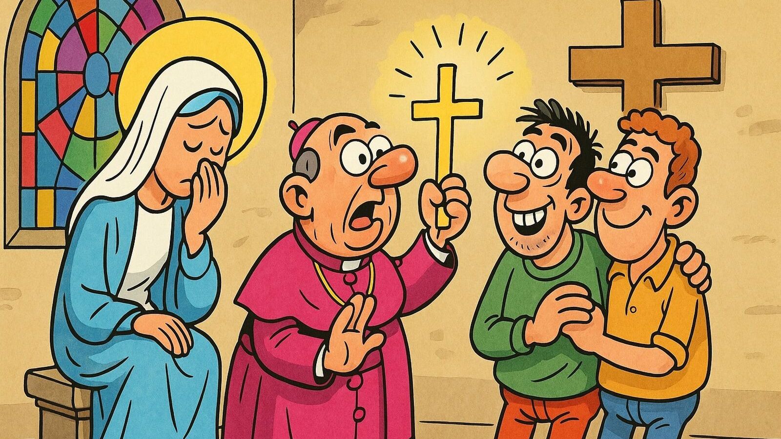 María, silenciada. Sodoma, bendecida