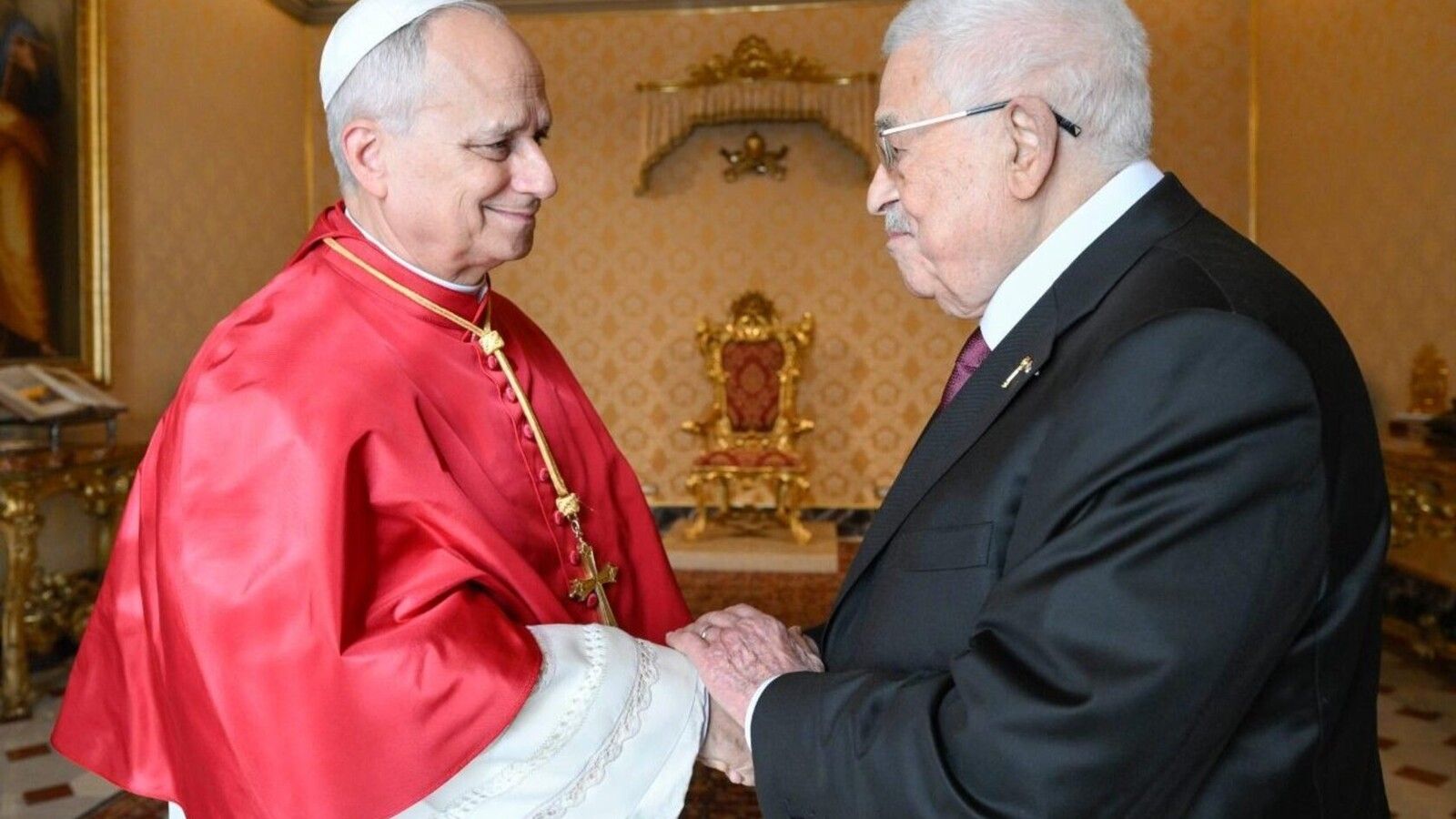 El papa León XIV y Mahmoud Abbas reclaman la asistencia urgente en Gaza y reafirman la solución de dos Estados