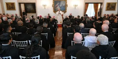 el-papa-leon-xiv-se-reune-con-agustinianos-en-madrid-durante-su-viaje-apostolico-a-espana