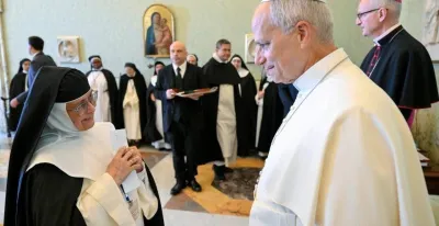 el-papa-leon-xiv-destaca-el-valor-del-silencio-en-la-vida-contemplativa-dominicana