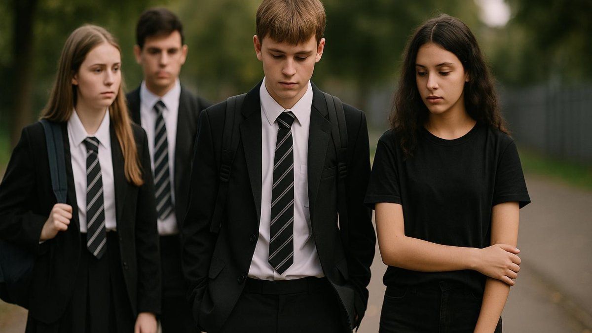 El uniforme escolar y la moda negra: el miedo juvenil a destacar