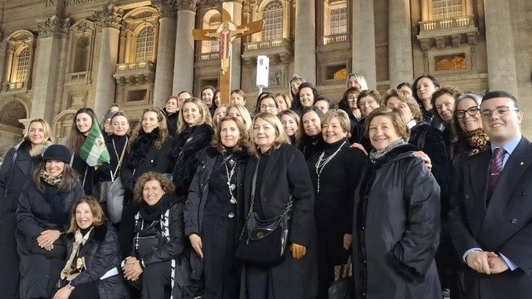 AFAMMER Málaga refuerza su lucha contra la violencia machista durante su peregrinación a Roma