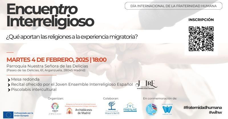 Encuentro Interreligioso en Madrid: Reflexiones sobre la Religión y la Migración