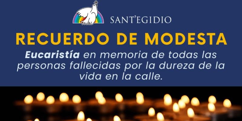 Misa en Madrid en memoria de las personas sin hogar: 42 años de la muerte de Modesta Valenti