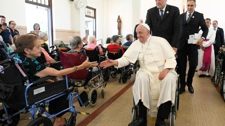 El Papa Francisco invoca la compasión de Dios en vísperas de la Jornada Mundial del Enfermo