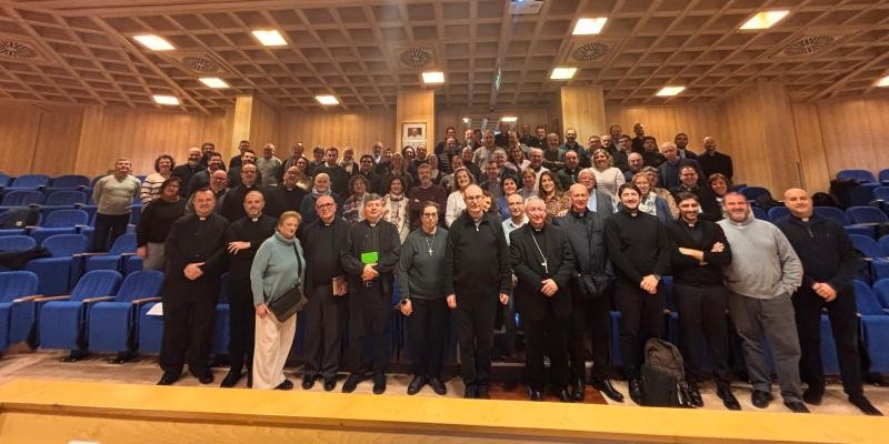 El Papa Francisco anima a los delegados de Catequesis en España durante las Jornadas en Roma