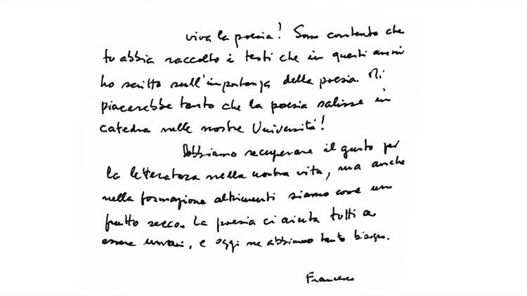 El Papa Francisco y la importancia de la poesía en la educación: nueva colección de textos de la editorial Ares