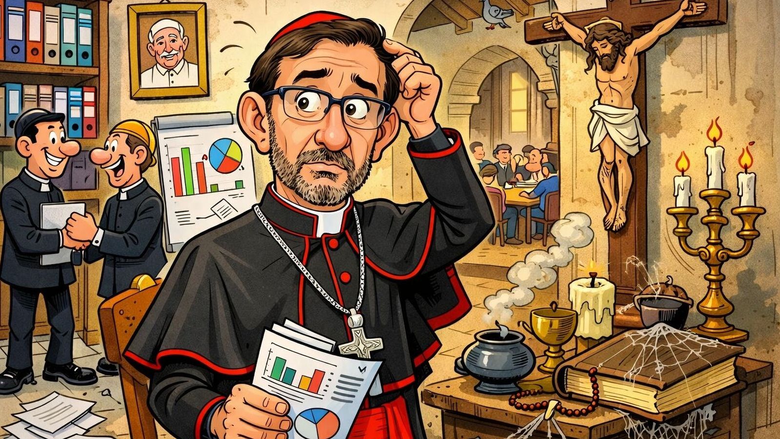 ¿Para qué sirve un obispo que no hable de Dios?