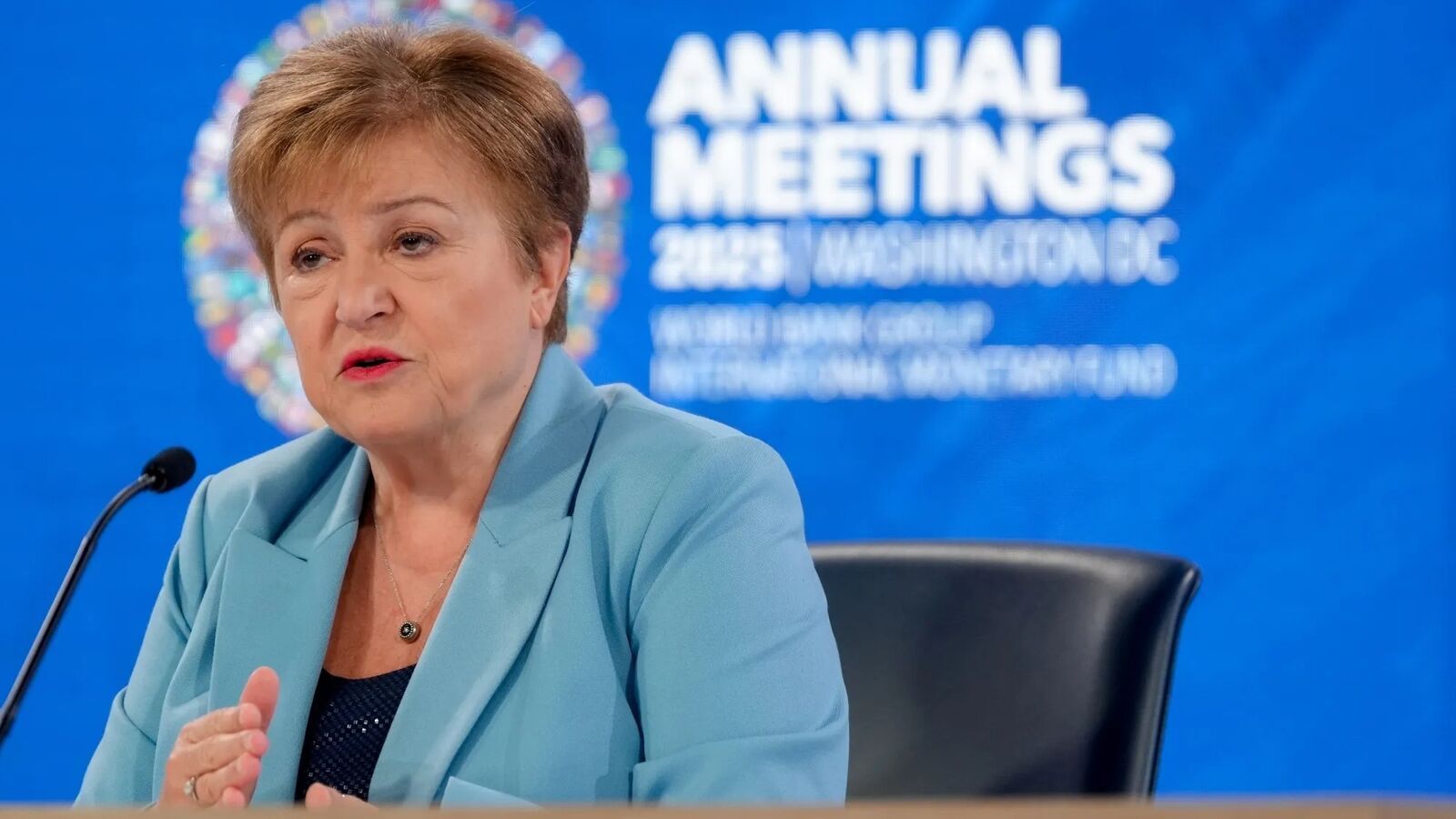 El Papa León XIV recibió en audiencia privada a la directora del FMI, Kristalina Georgieva