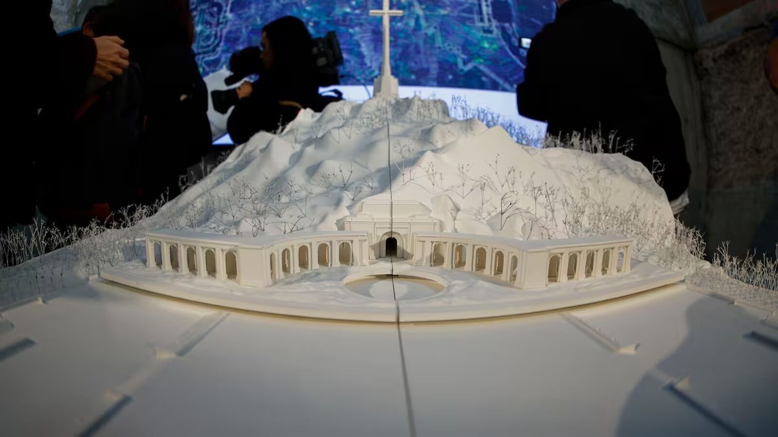 La zanja del Valle de los Caídos