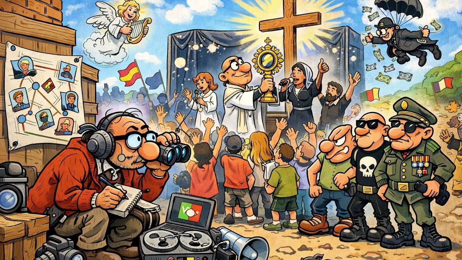 Boomerismo espiritual: rezan y son normales, luego conspiran