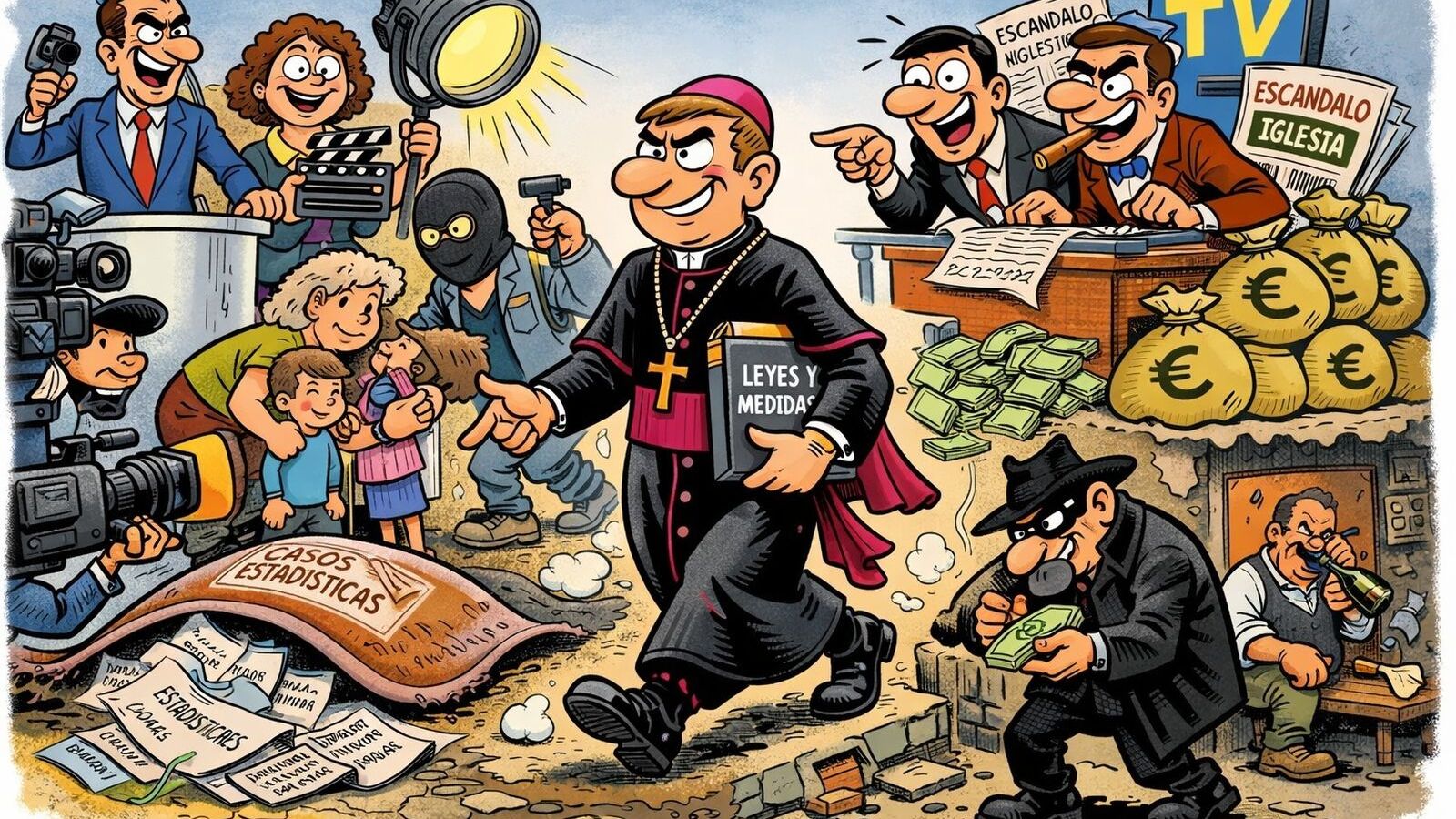 Víctimas a la carta y obispos con valentía