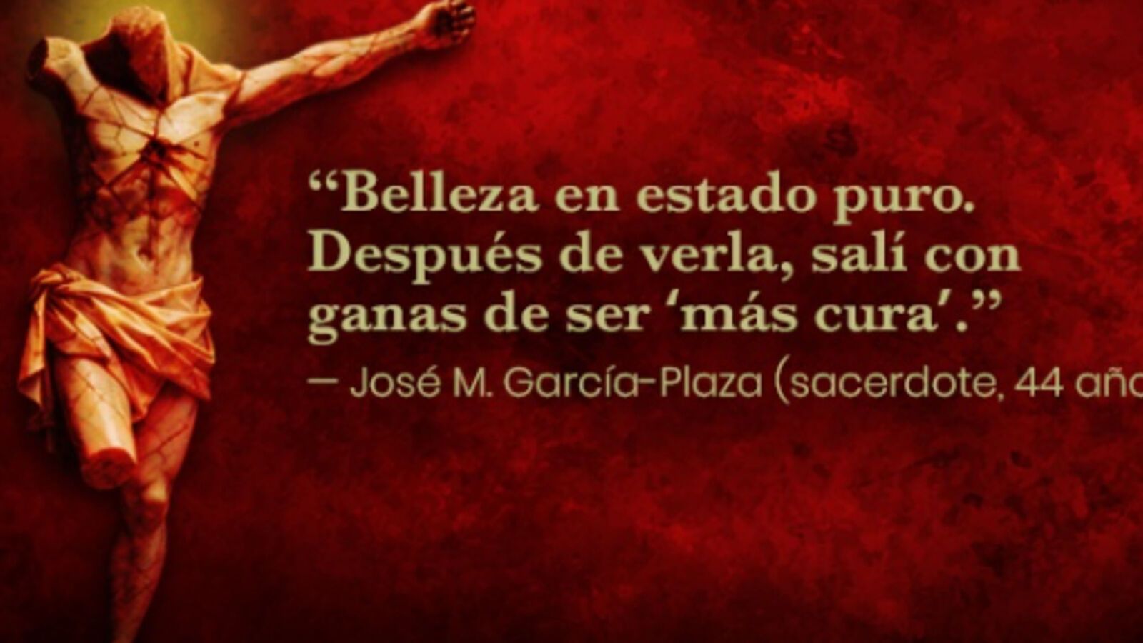 "Mi Cristo roto" llega a Madrid con dos funciones benéficas tras agotar las entradas