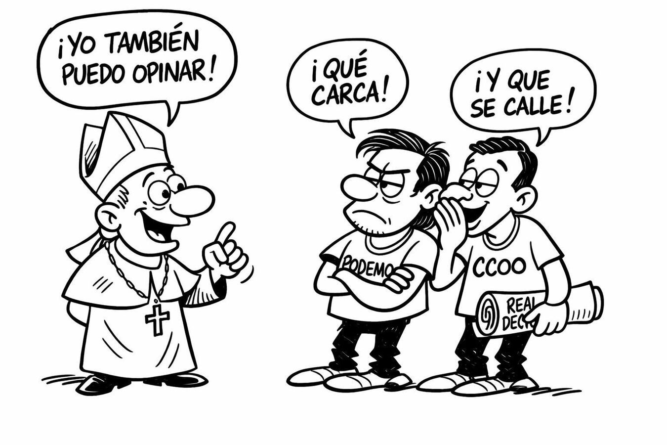 Cuando un obispo habla de migración y la izquierda pide silencio