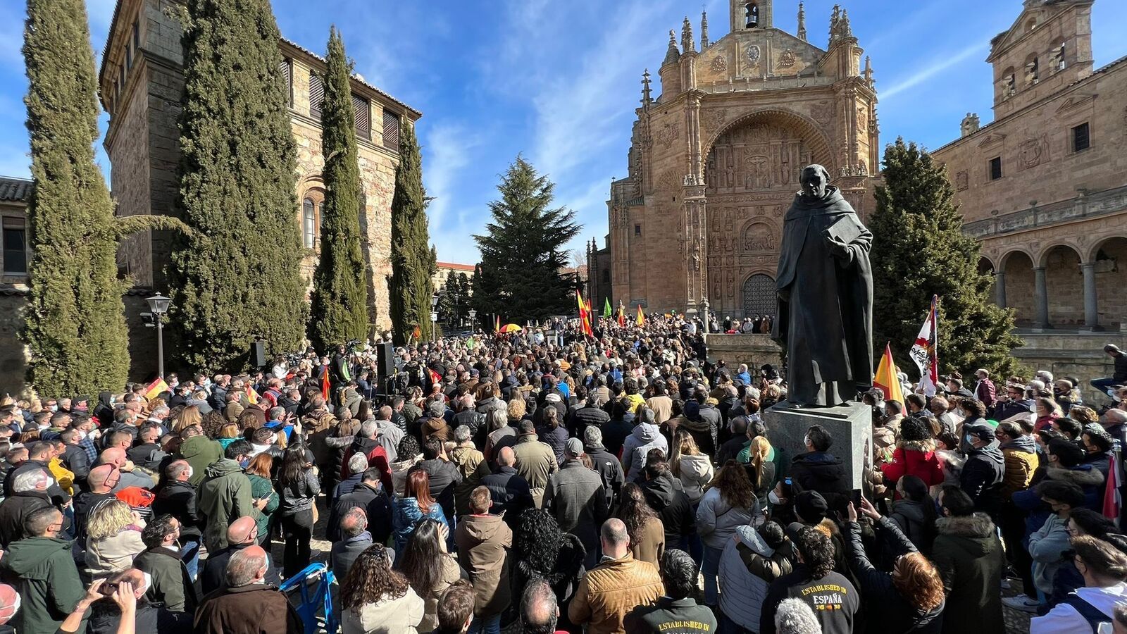 Santiago Abascal niega que el Papa León XIV esté preocupado por el auge de Vox en España
