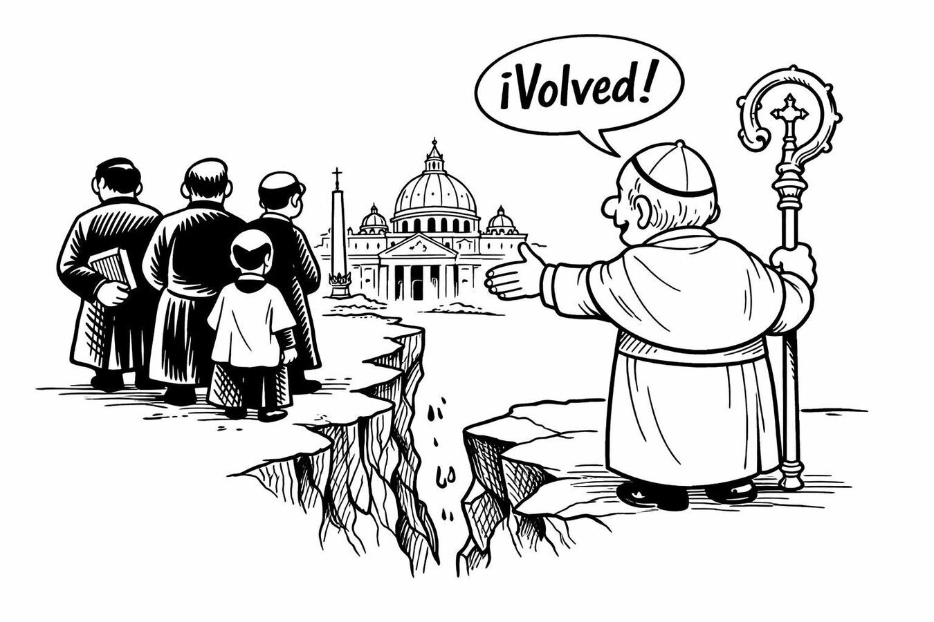 Sin el Papa no hay Tradición