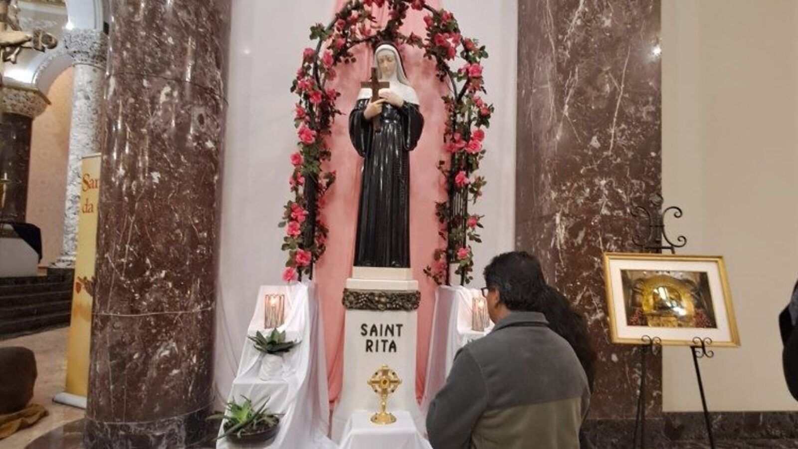La Antorcha de la Paz de Santa Rita inicia su peregrinación hacia el Vaticano