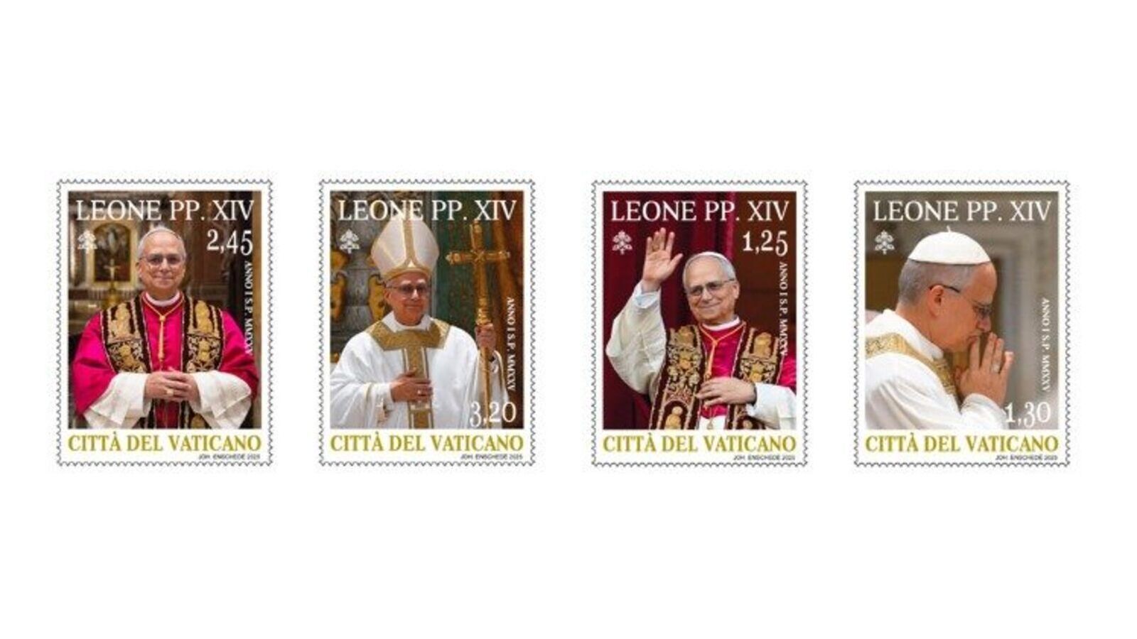 La Catedral de Toledo protagoniza los sellos del Vaticano en 2026