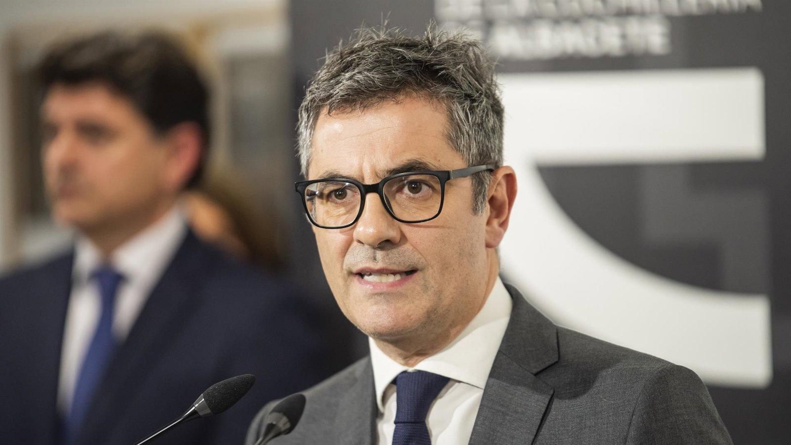 Bolaños y Patxi López responden a Argüello tras sus críticas al Gobierno