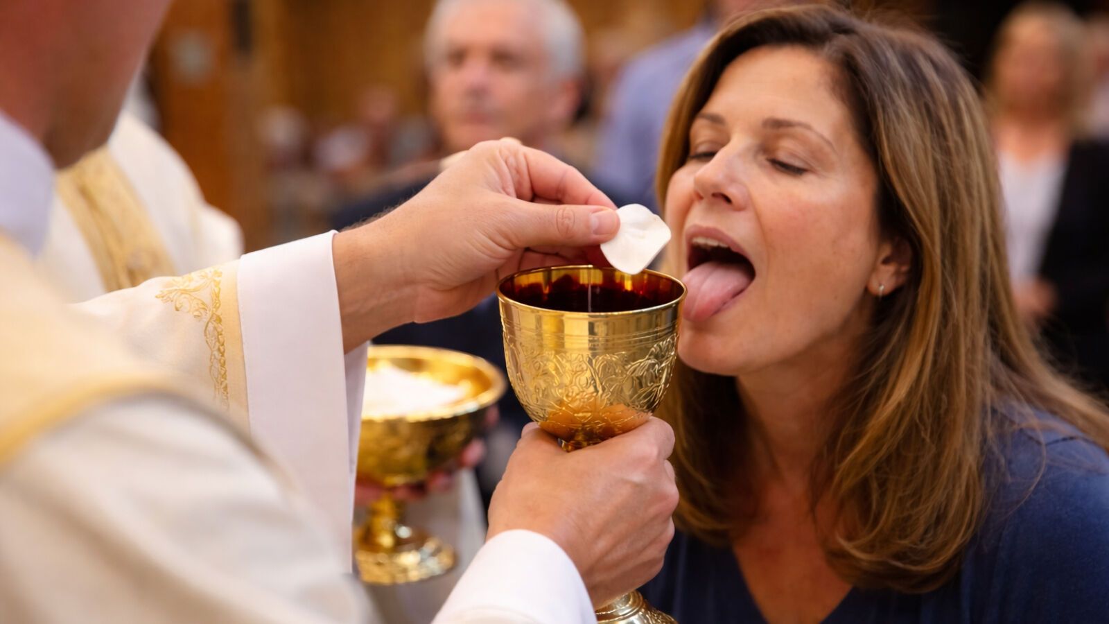 ¿Se puede comulgar con pan y vino? Qué dice la Iglesia Católica