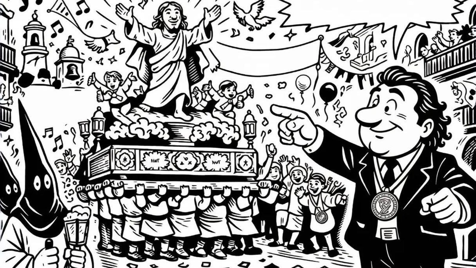 Devotos también en pascua