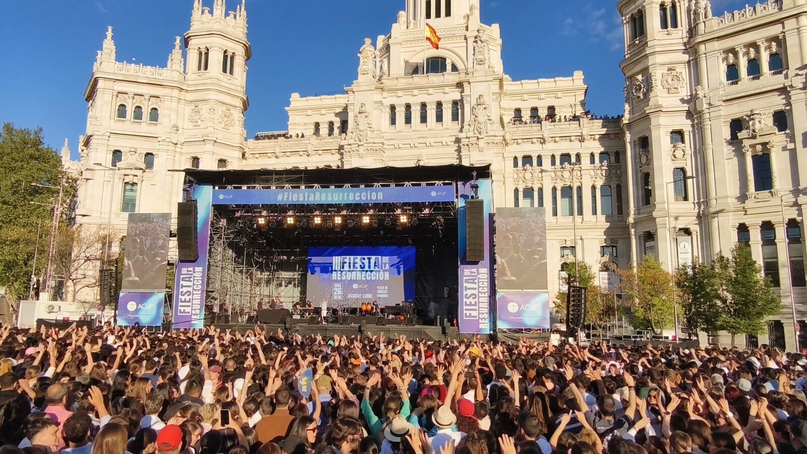 Madrid acoge este sábado la gran Fiesta de la Resurrección con música, fe y miles de personas