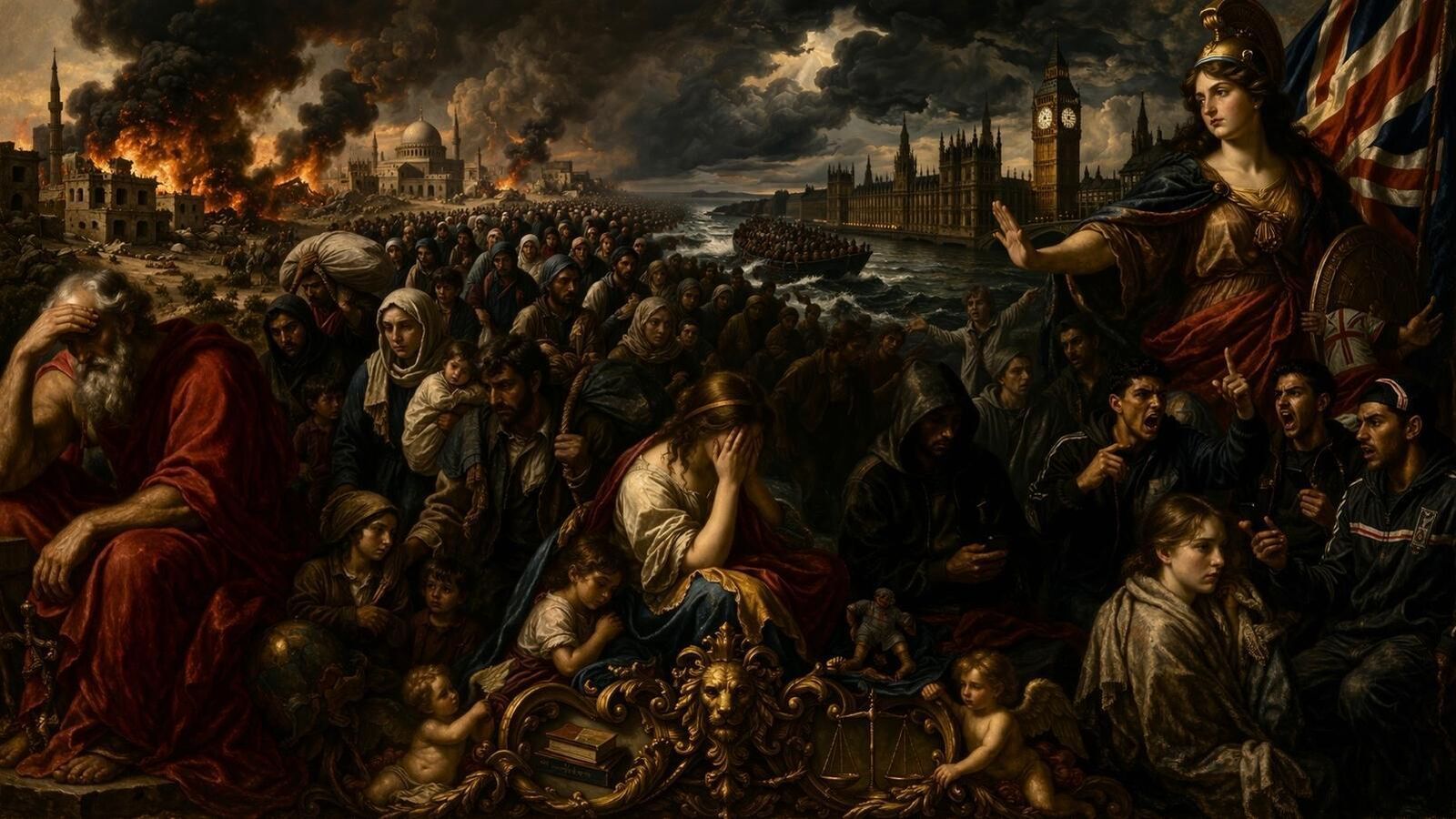 La agresividad islámica en GB