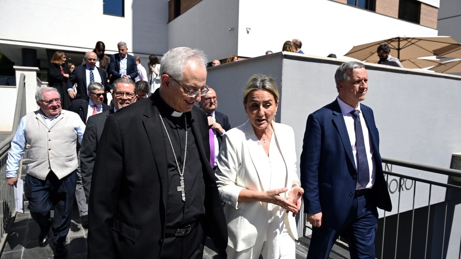 Milagros Tolón conoce en la CEE la labor educativa de la Iglesia