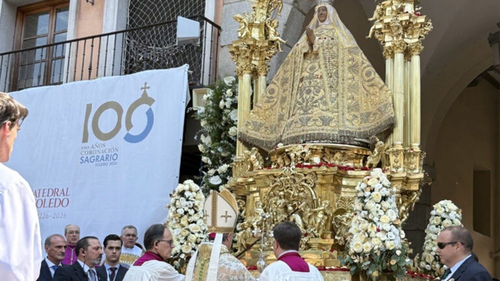 El Papa concede el Lirio de Plata a la Virgen del Sagrario de Toledo