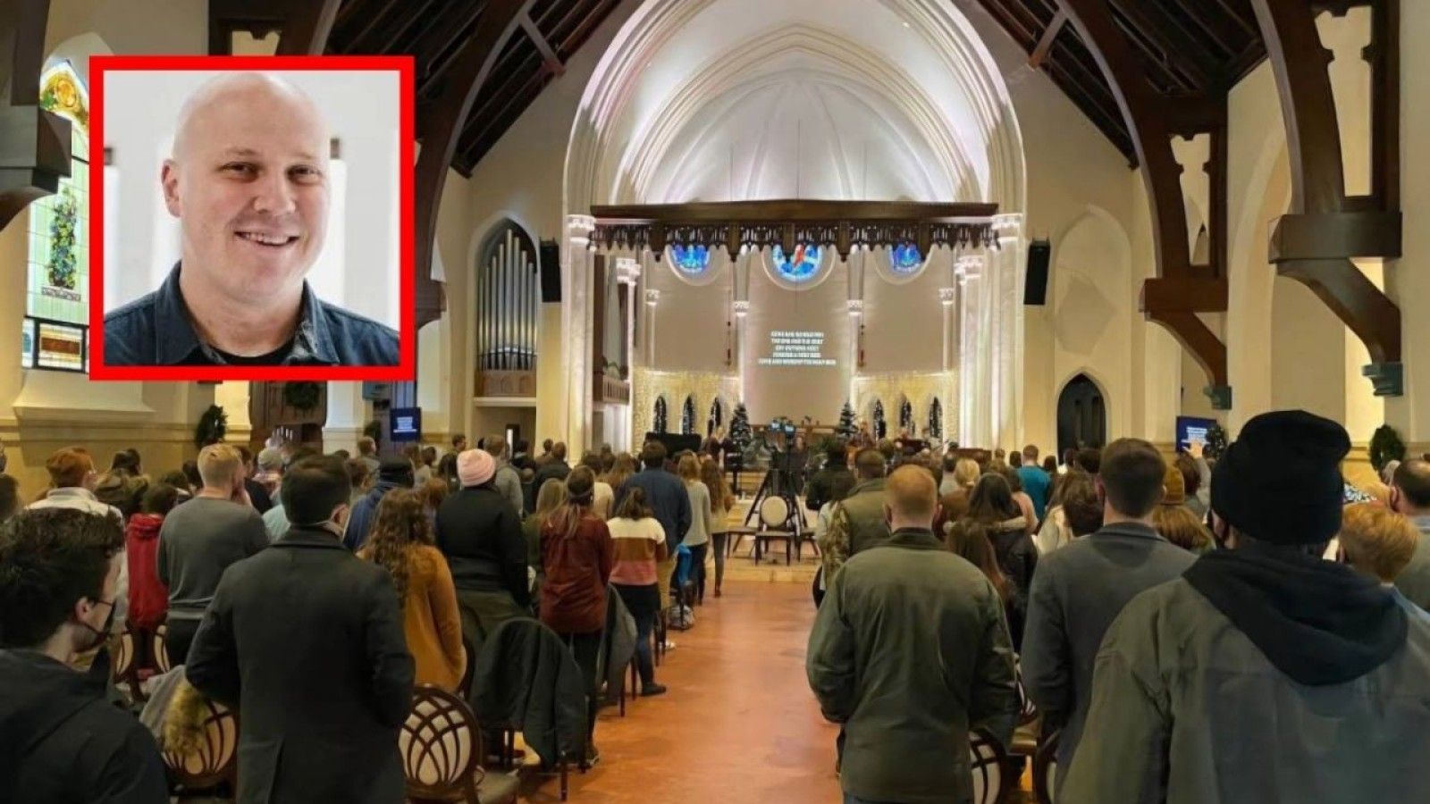 Los manifestantes irrumpen en la iglesia de Minnesota acusando al pastor de colaborar con la inmigración