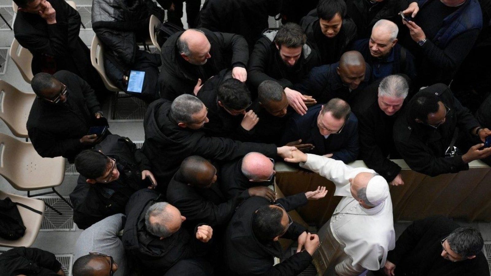 León XIV se reúne con los sacerdotes italianos el 12 de diciembre