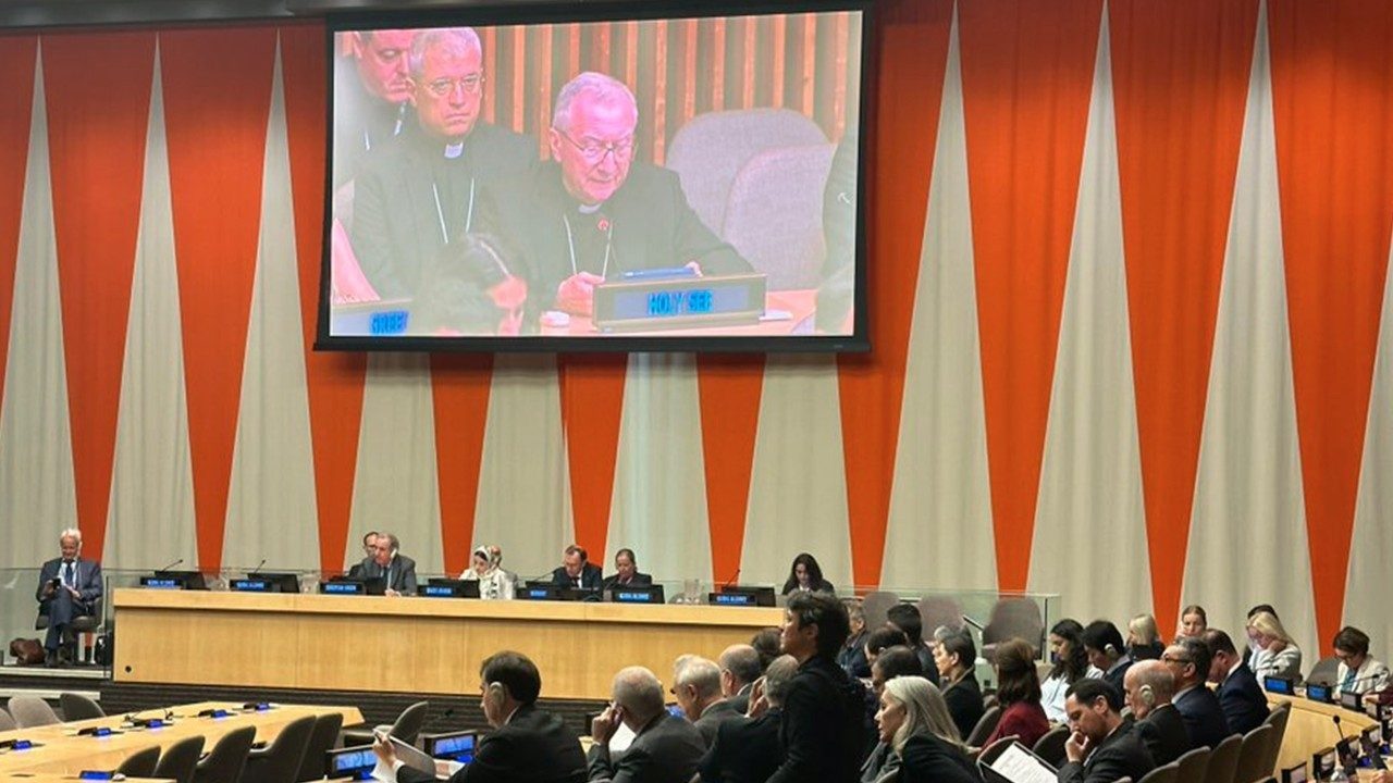 Parolin defiende la solución de dos Estados como clave para la paz en Israel y Palestina