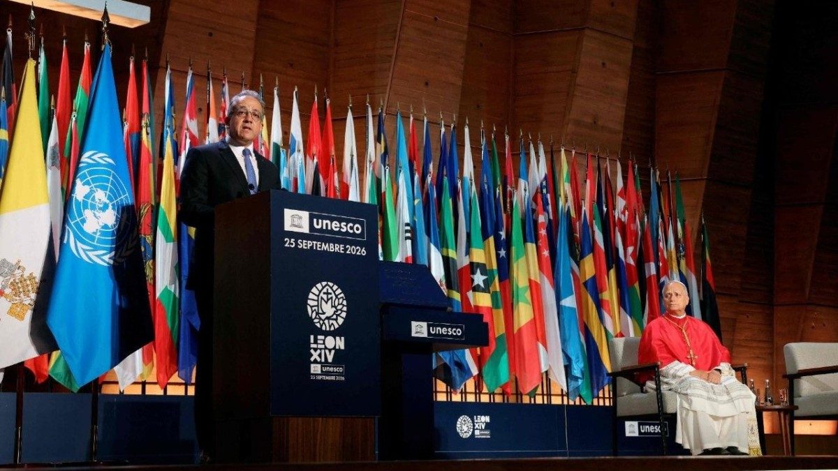 La UNESCO ante León XIV: "Nada puede sustituir la conciencia moral"