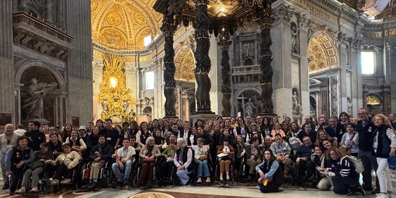 El Jubileo de los Enfermos en Roma reúne a 20.000 peregrinos, 85 de ellos de Madrid
