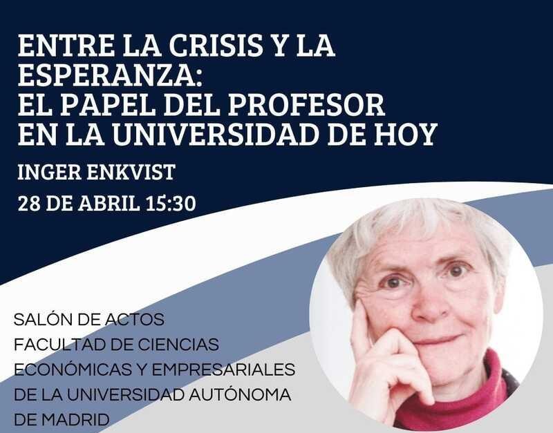La Universidad Autónoma de Madrid acoge una reflexión sobre el papel del profesor