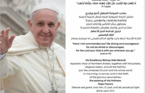 El Papa Francisco es elogiado como incansable mensajero de paz por Aldo Berardi