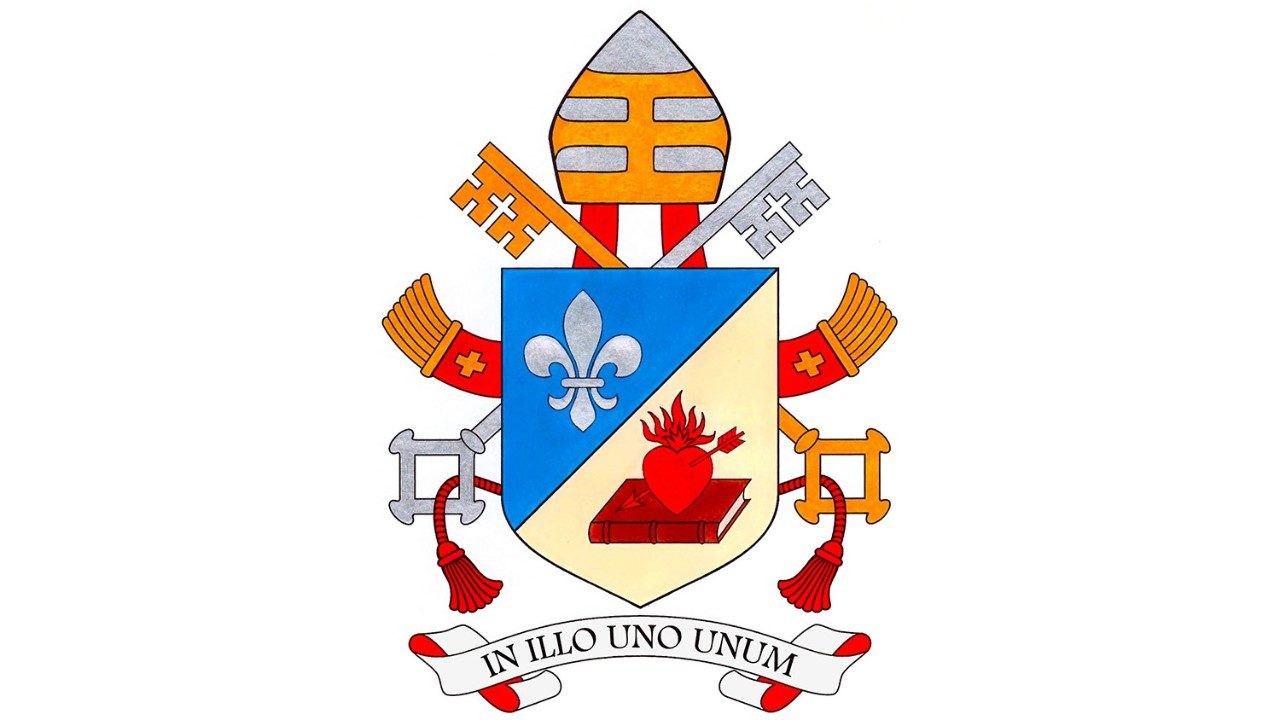 El Vaticano presenta el escudo y el lema del Papa León XIV