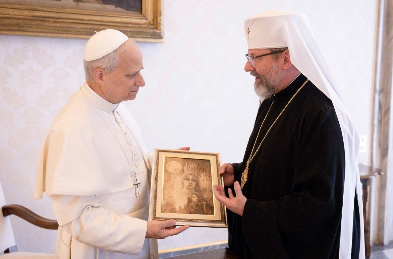 El Papa León XIV recibe en el Vaticano a Sviatoslav Shevchuk para promover la paz en Ucrania
